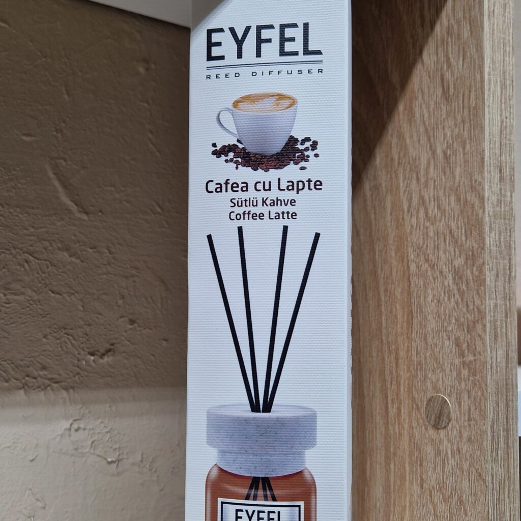 Eyfel pálcikás illatosító Latte