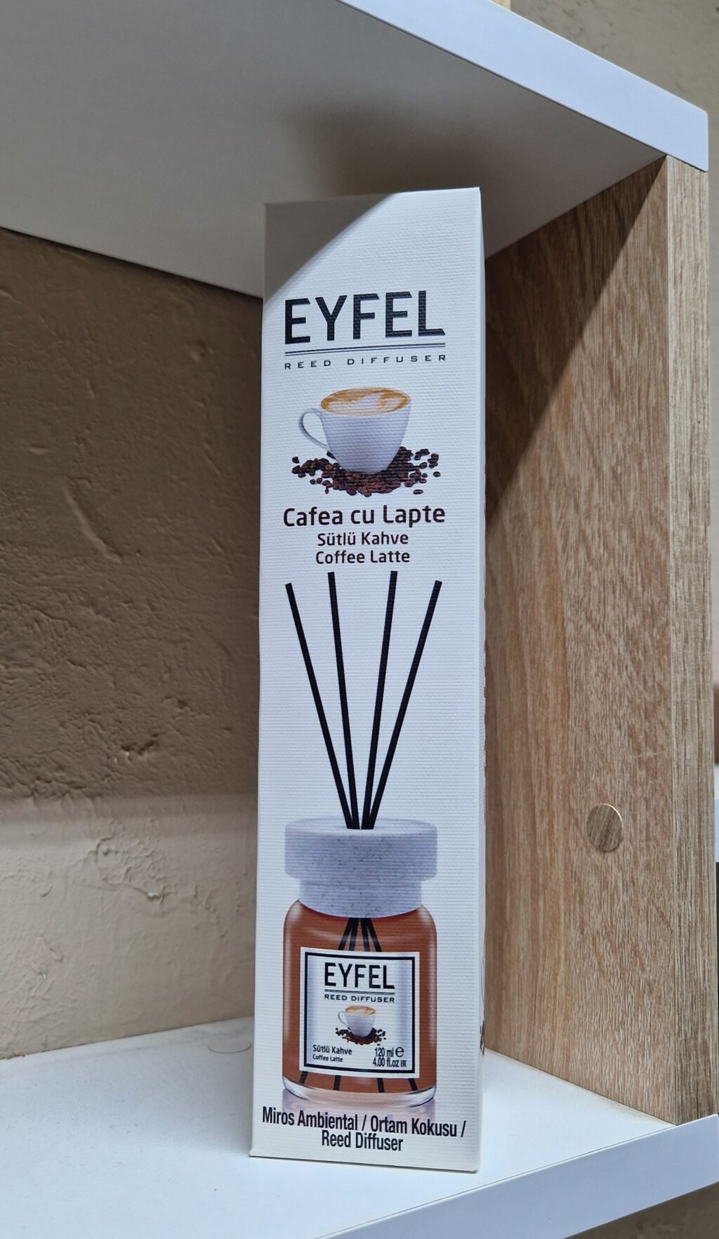 Eyfel pálcikás illatosító Latte