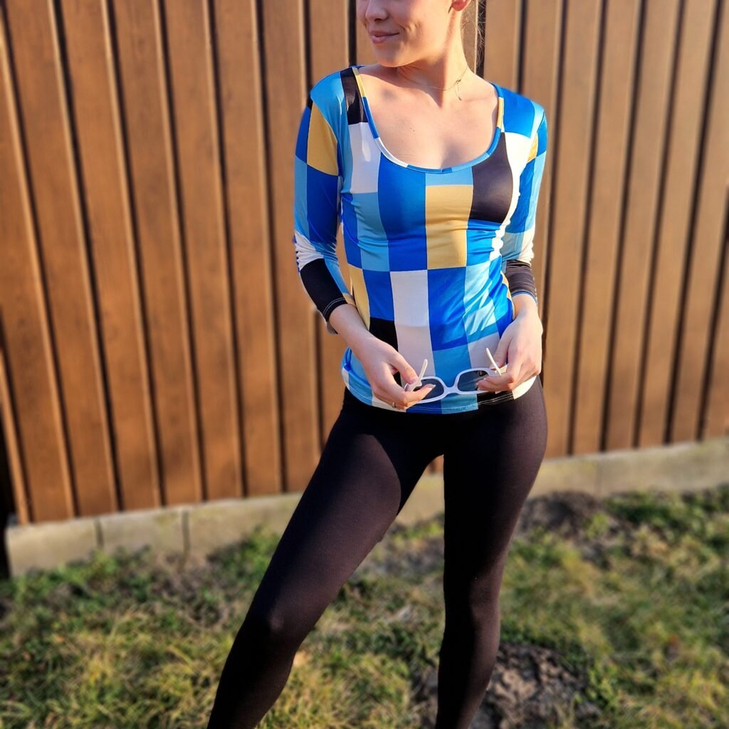 Sonja felső Kék