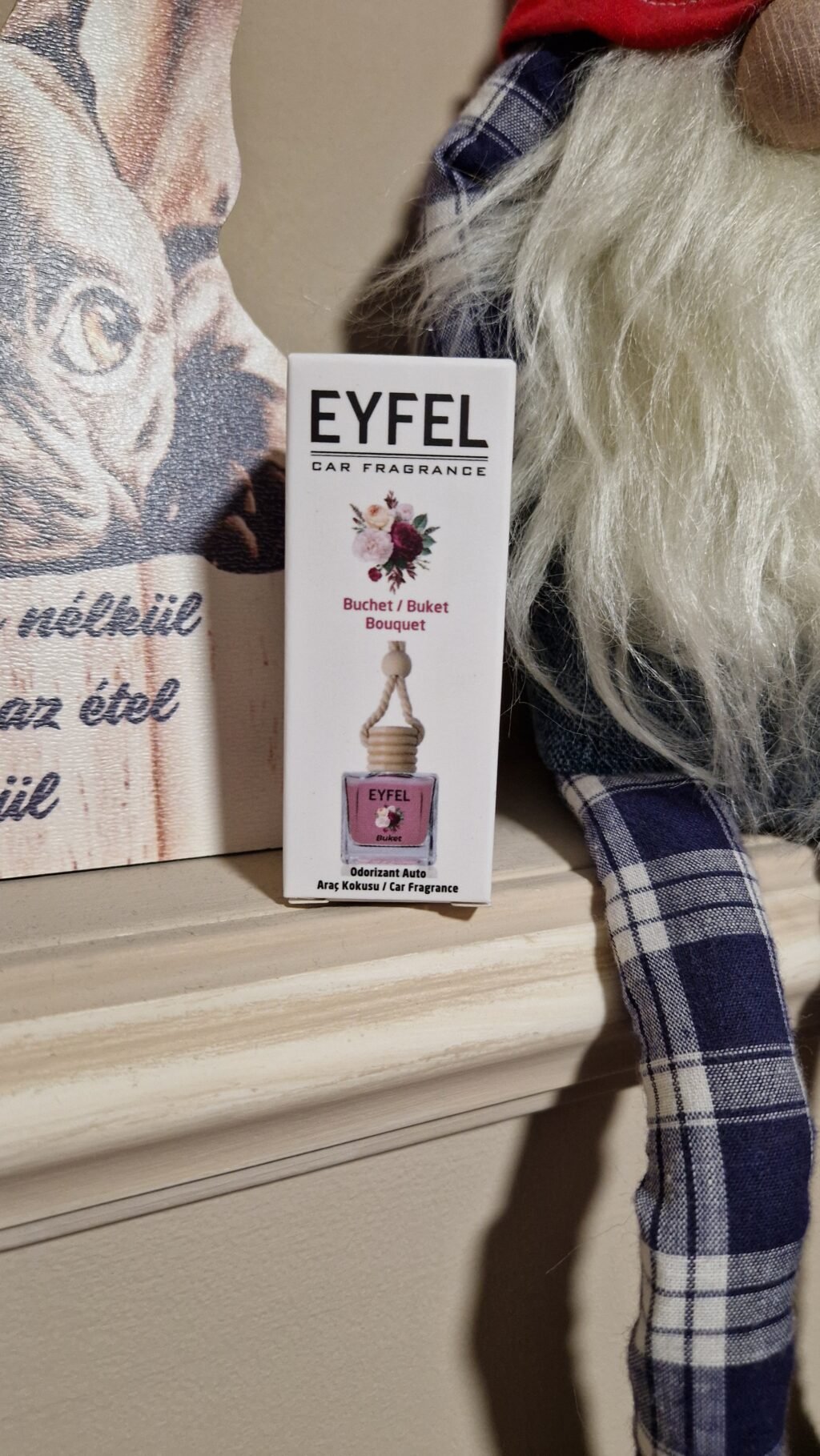 Eyfel autóillatosító Virágcsokor