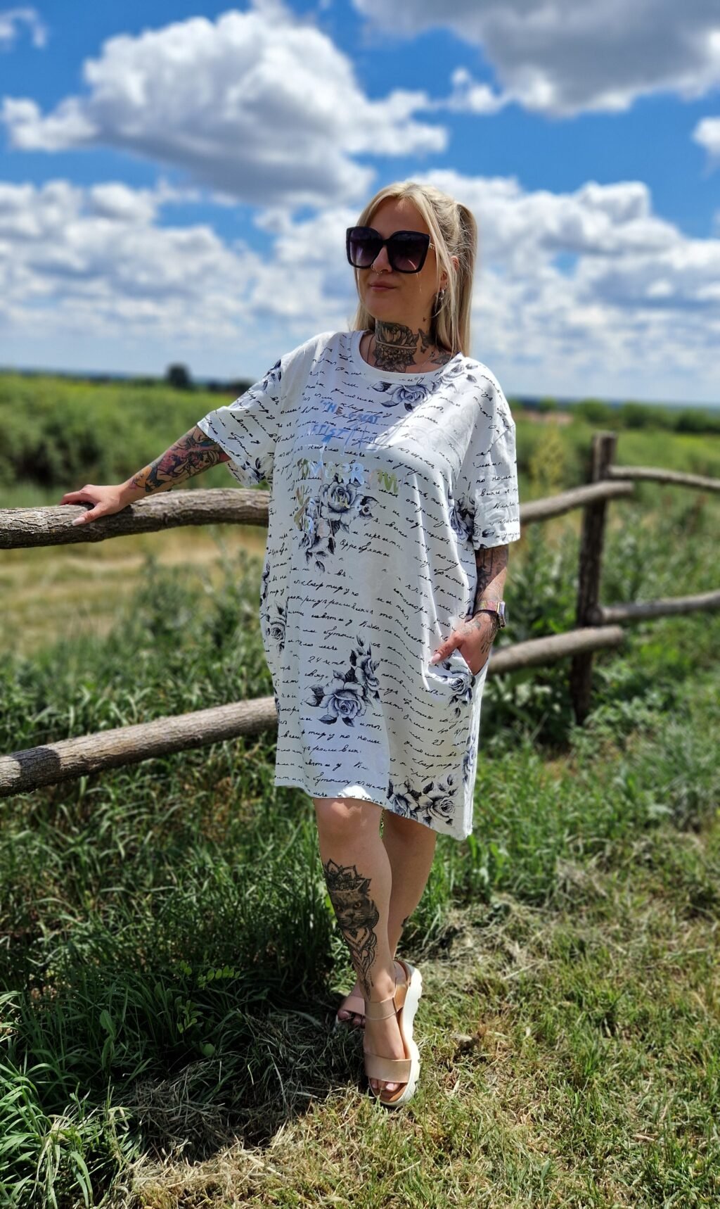 Zara Blue Tunika