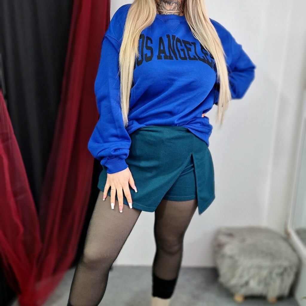 Los Angeles Pulóver Kék