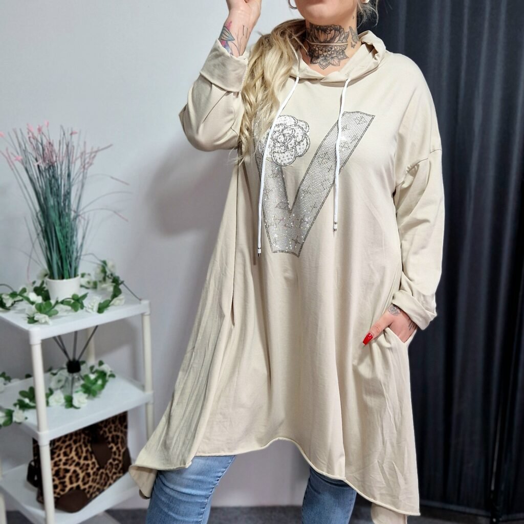 Amélia Tunika- bézs