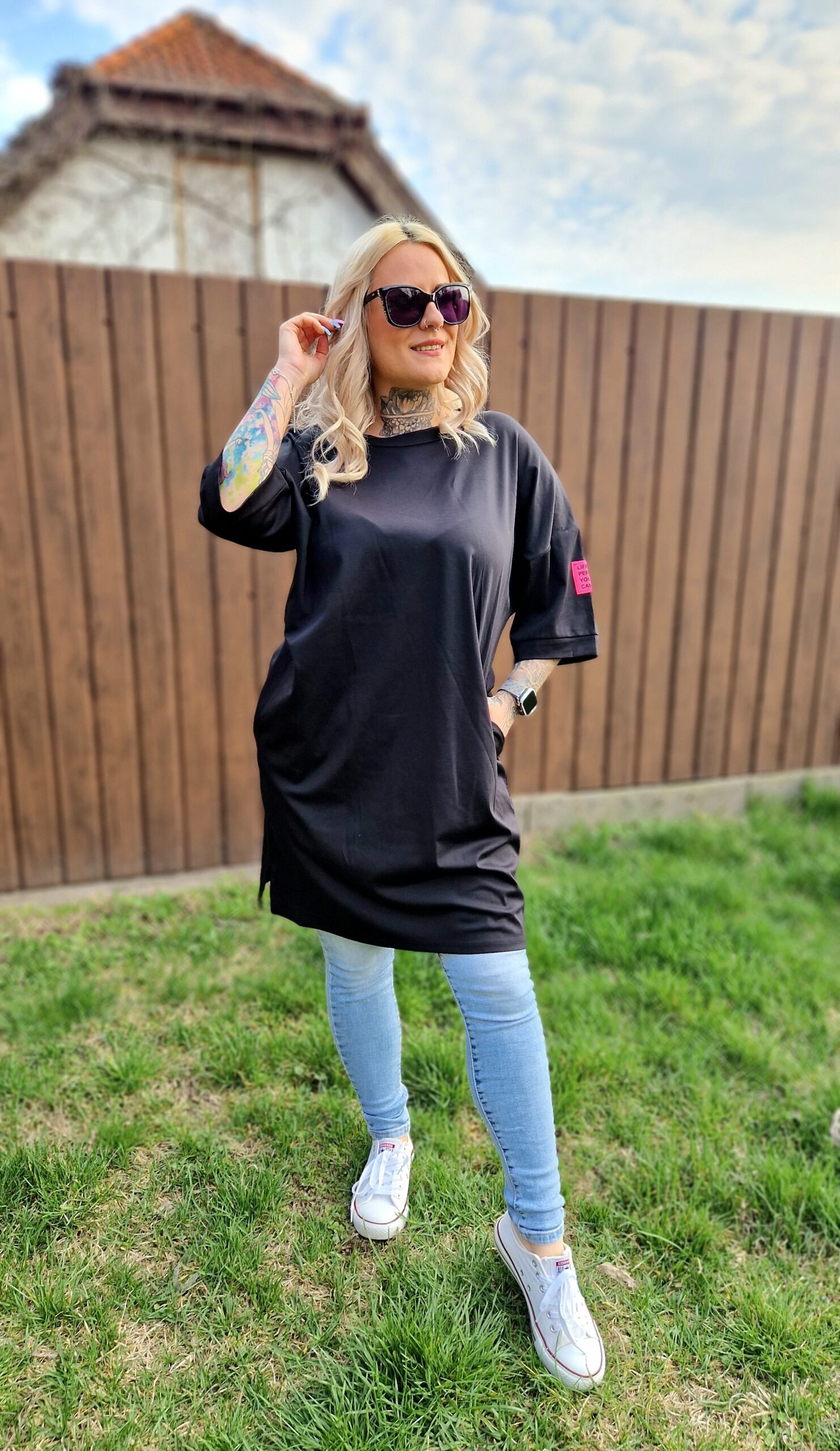 Amélie fekete tunika - Image 2