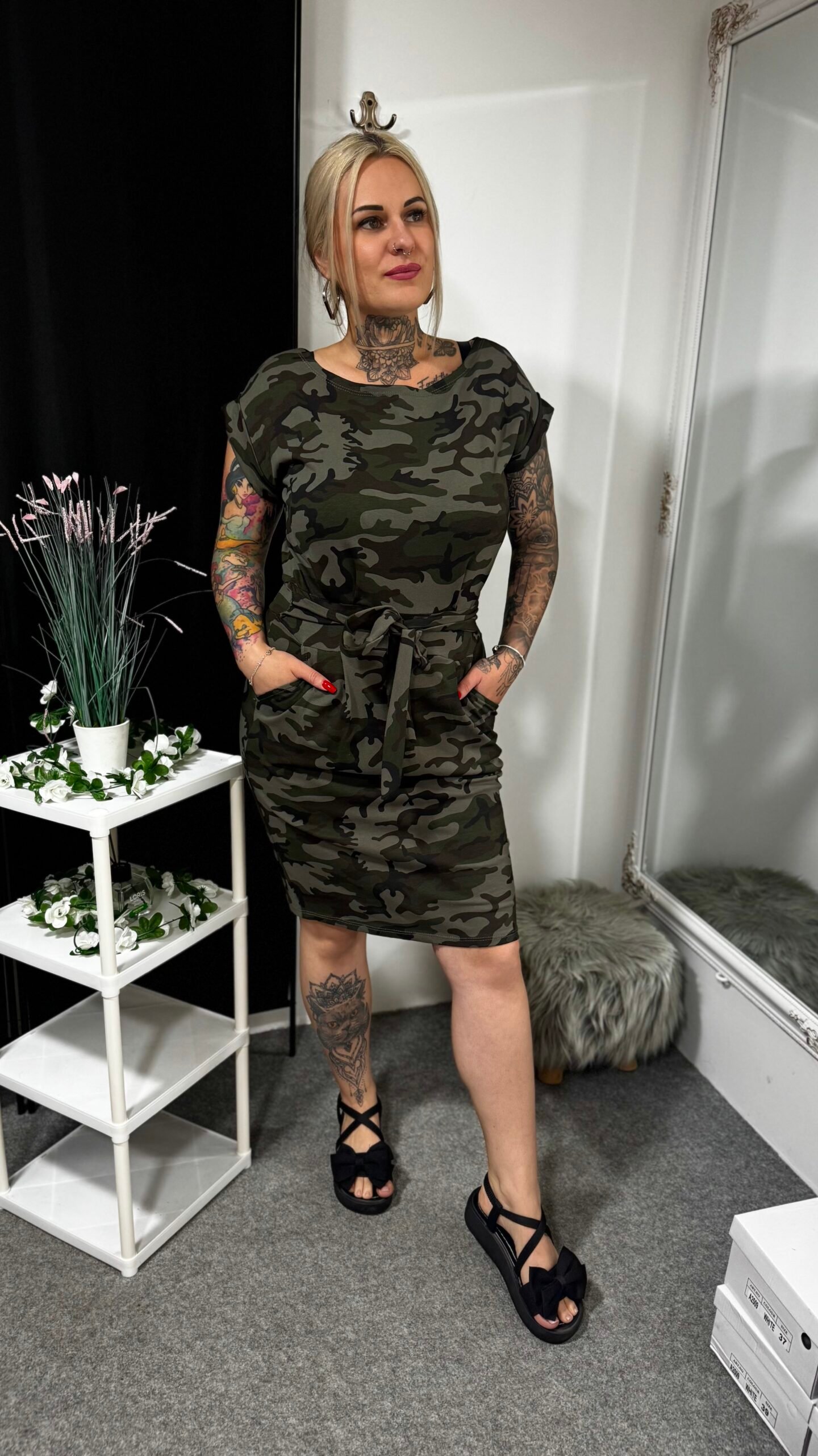 Amira terepmintás ruha - Image 3