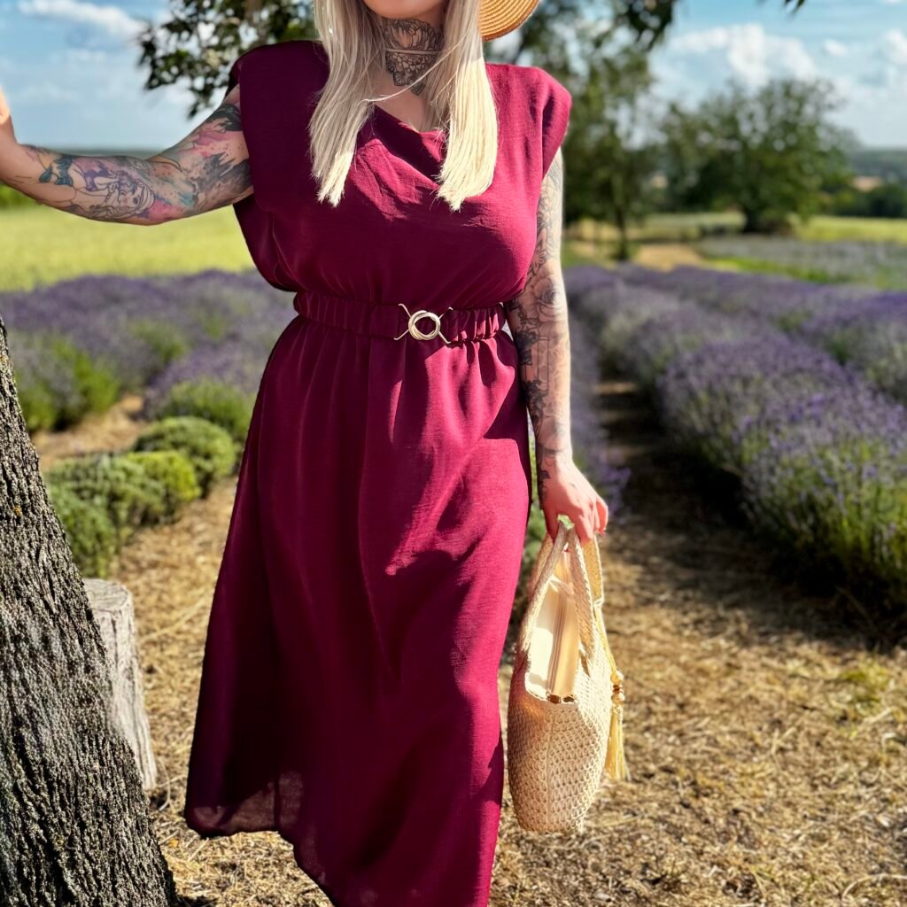 Anett ruha bordó