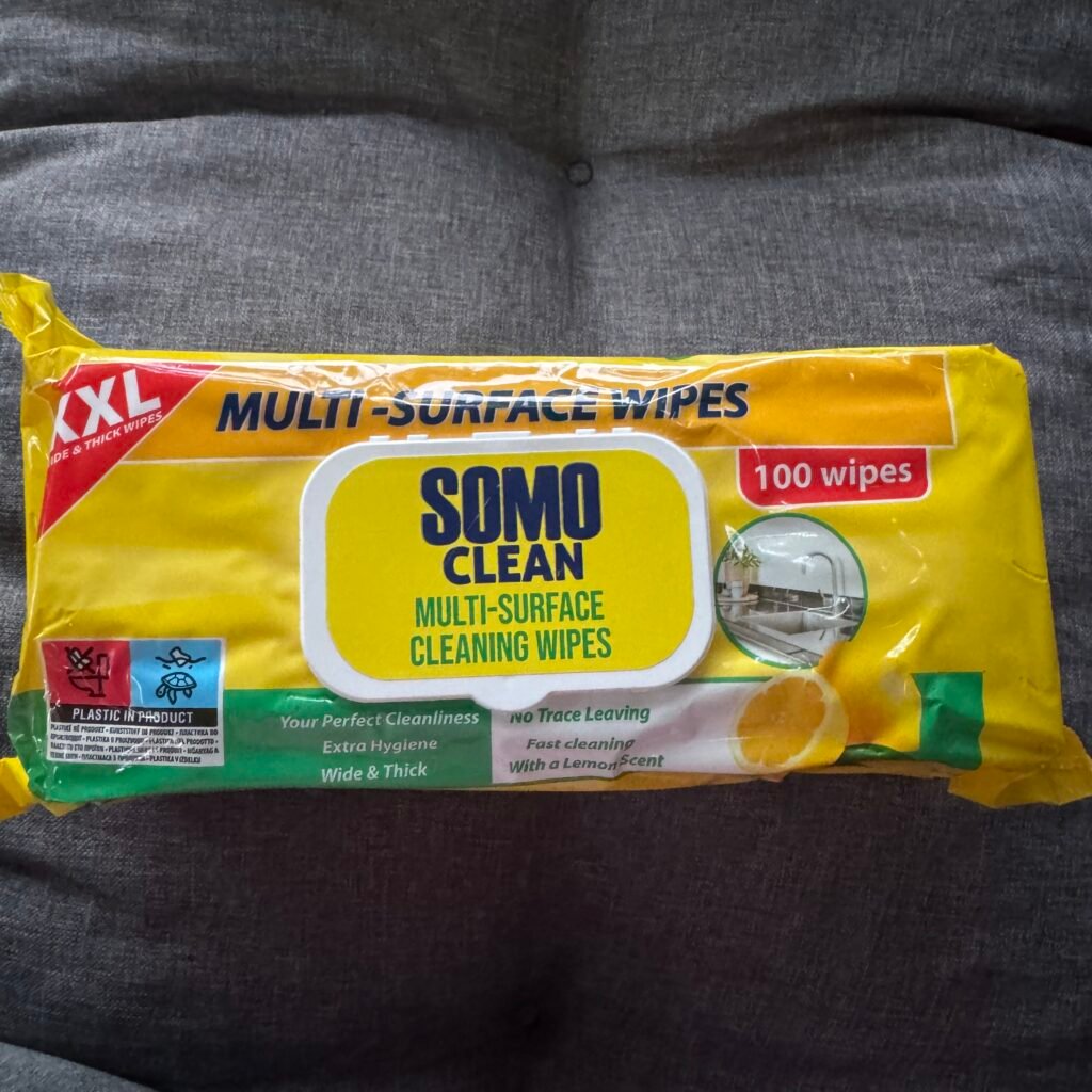 Somo Clean Fertőtlenítő kendő Citrom