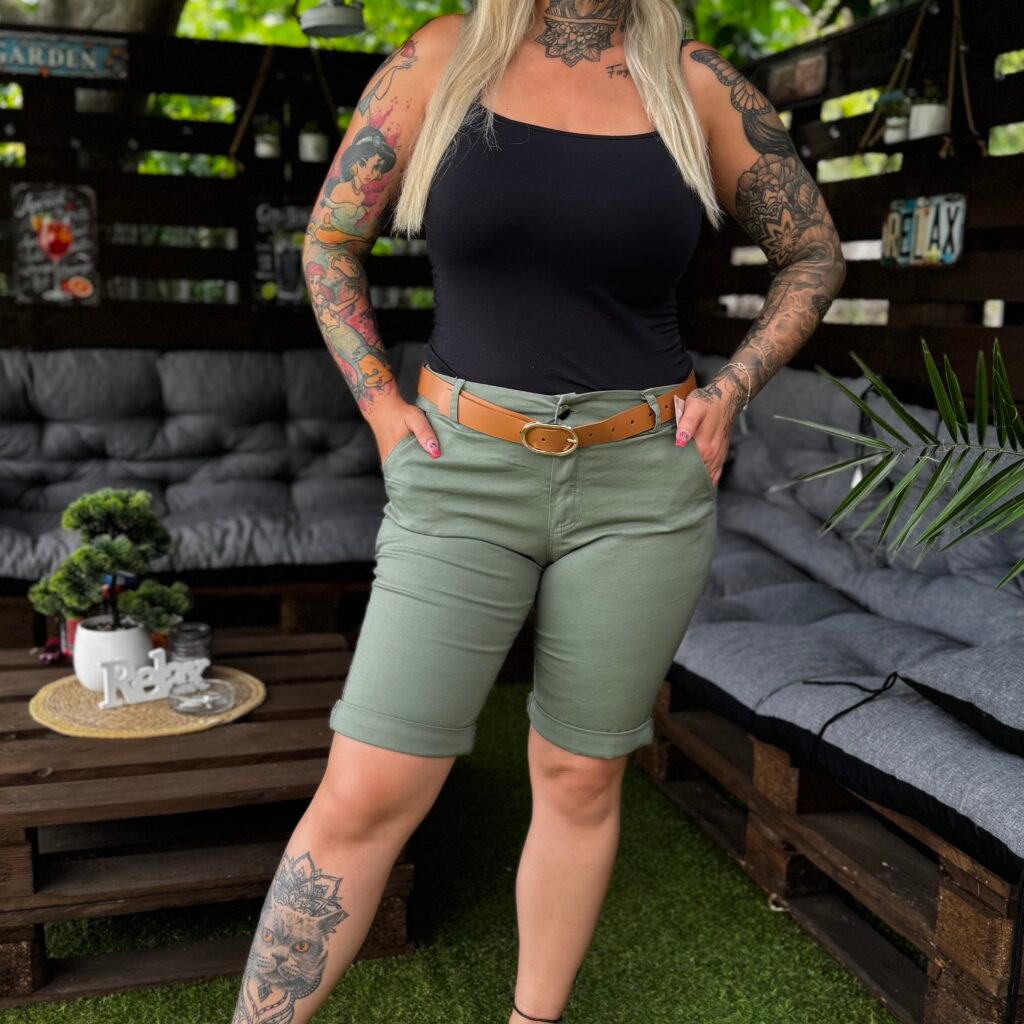 Karolin vászonnadrág- Khaki