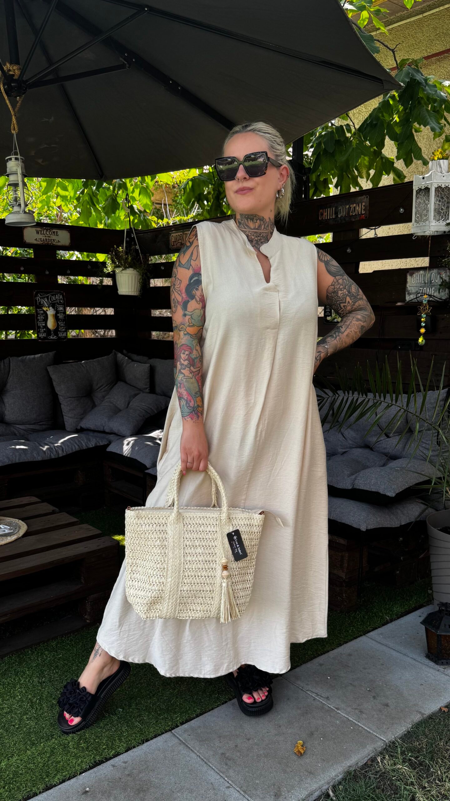 Paulin maxi ruha- Bézs