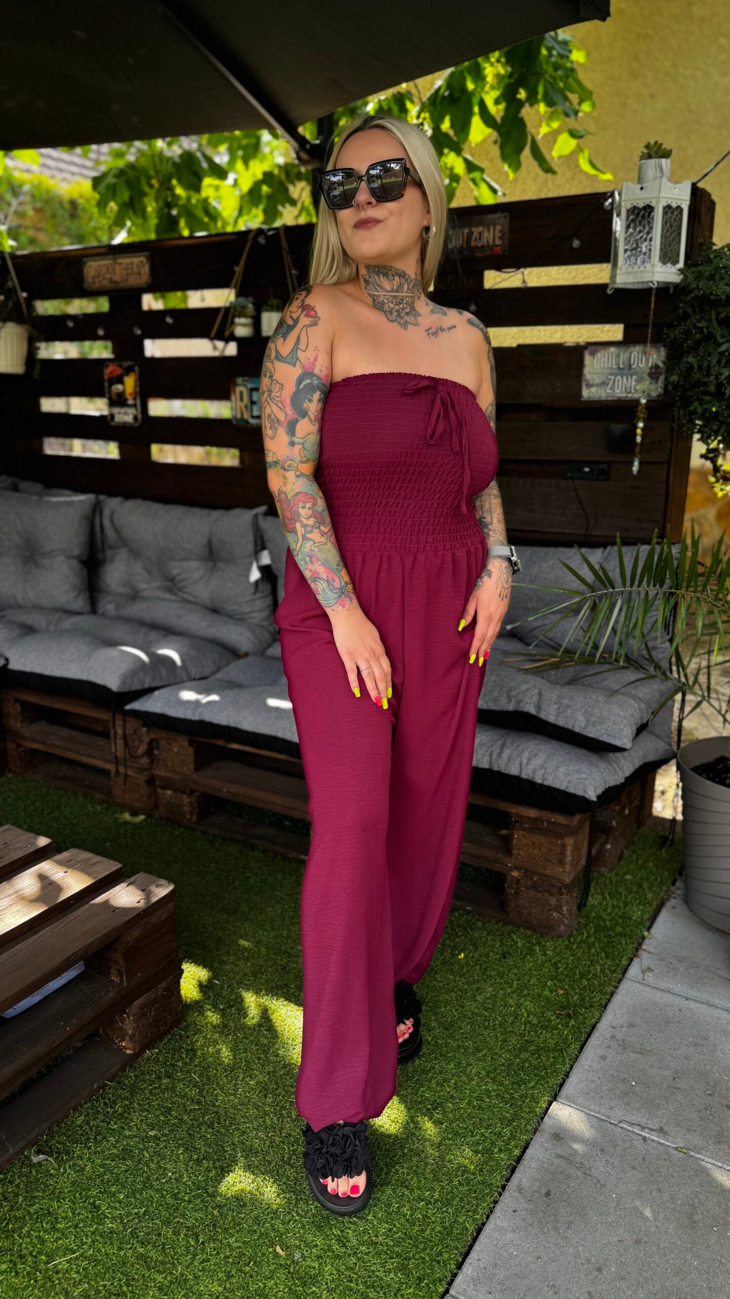 Mariele Overál- Bordó - Image 2