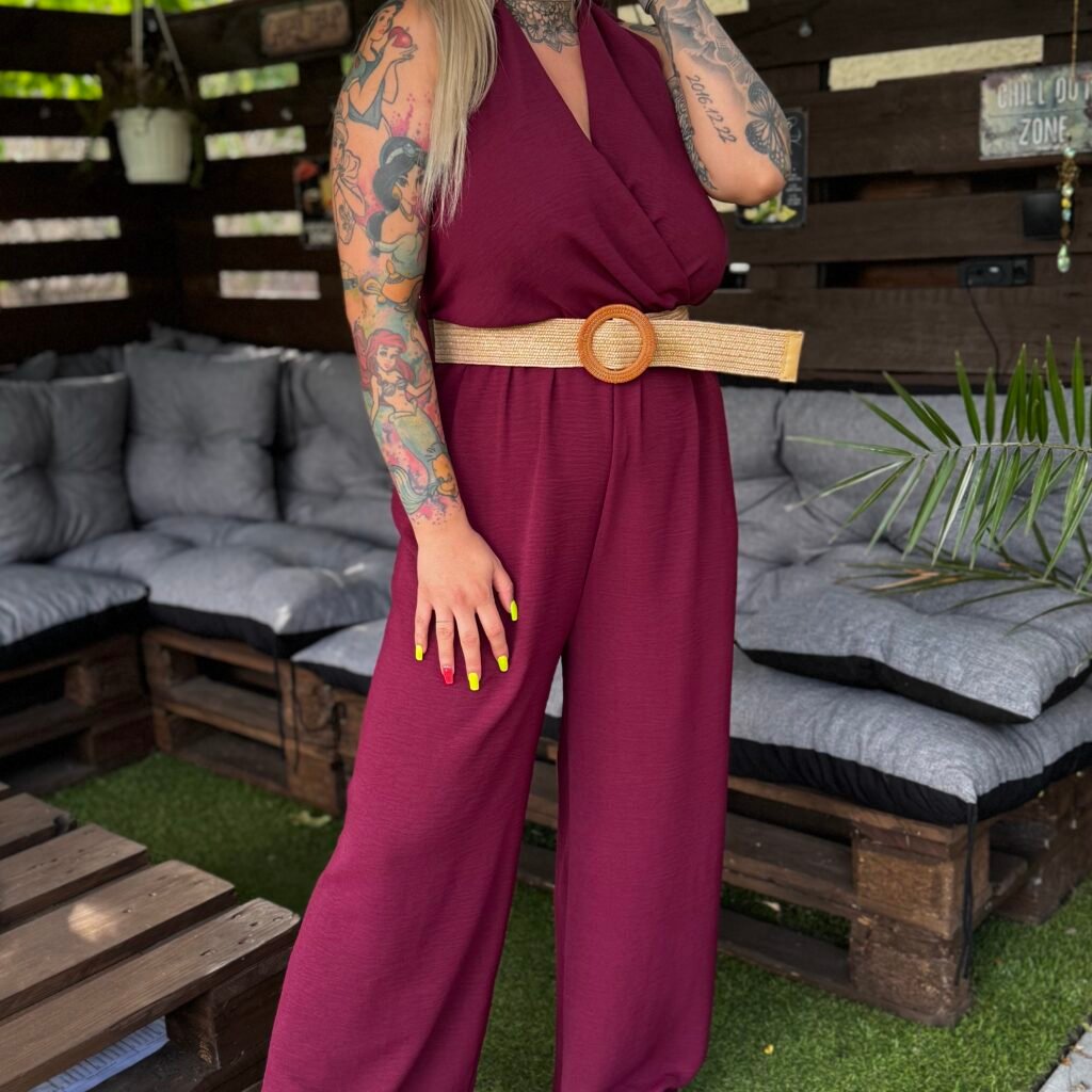Lorena overál- Bordó