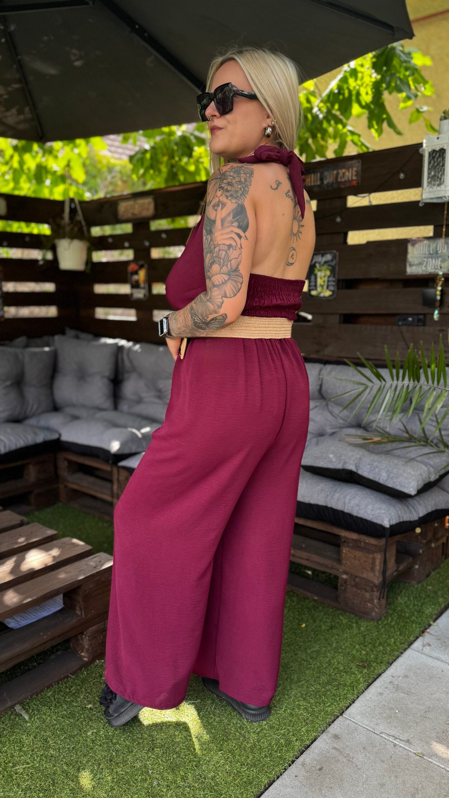 Lorena overál- Bordó - Image 3