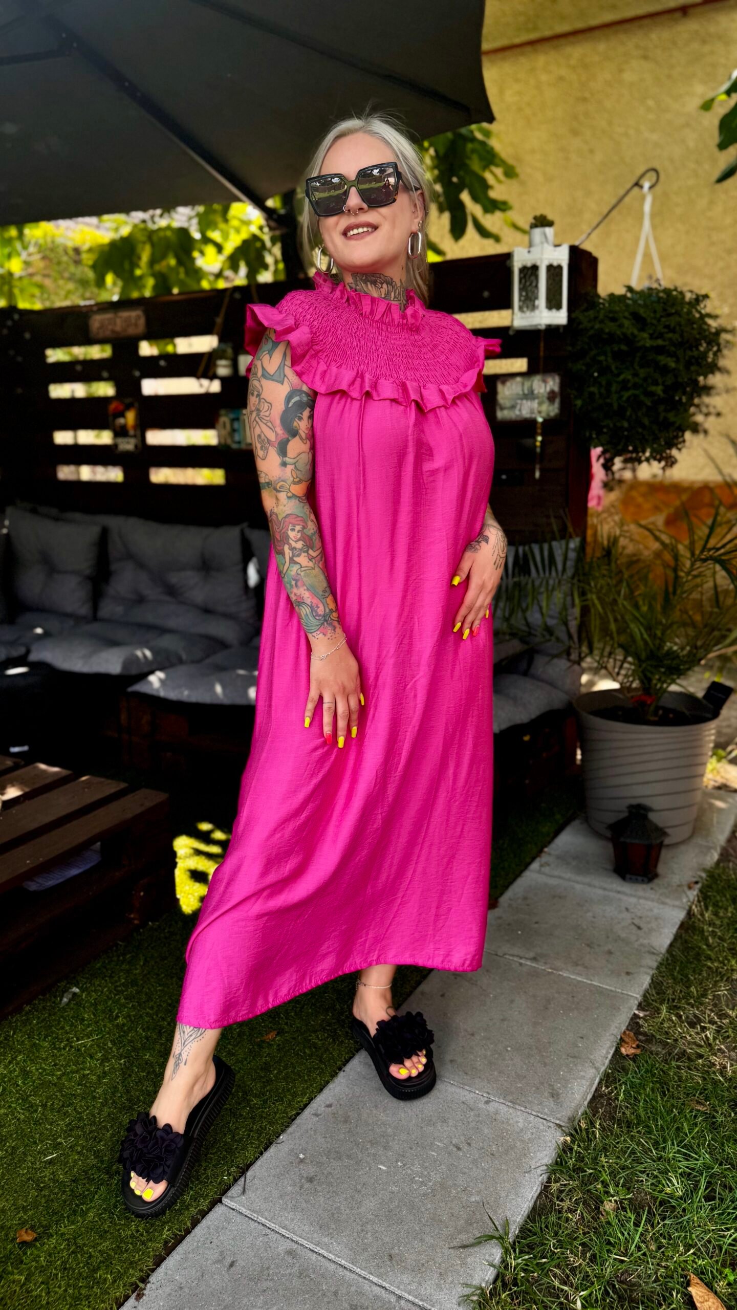 Carmen ruha-Pink - Image 2